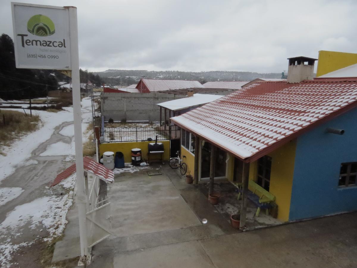 Hotel Ecologico Temazcal クリル エクステリア 写真